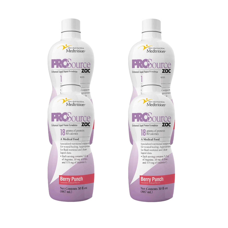 ProSource ZAC™ Oral Supplement Berry Punch Flavor Liquid 32 oz. Bottle (706924_CS) 4/CS
