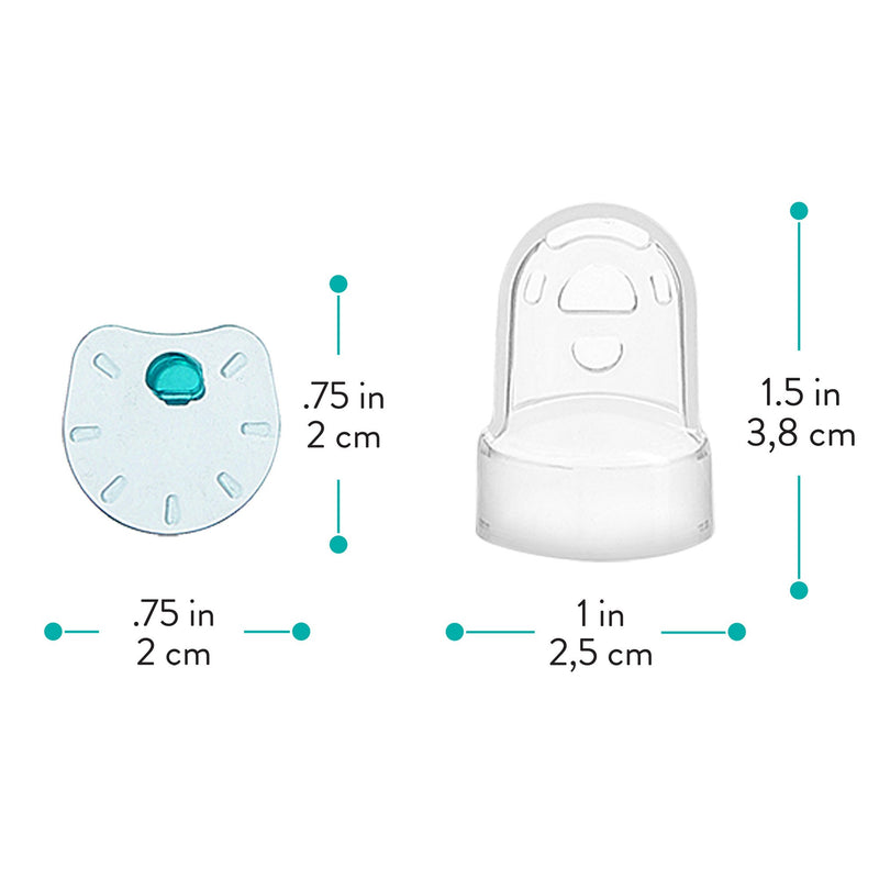 Evenflo Breast Pump Replacement Membrane and Valve For All Breast Pumps (1041182_CS) 24/CS