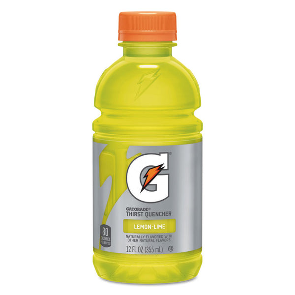 Gatorade® G-Series Perform 02 Thirst Quencher, Lemon-Lime, 12 oz Bottle, 24/Carton (QKR12178) Case of 24