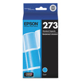 Epson® T273220-S (273) Claria Ink, 300 Page-Yield, Cyan (EPST273220S) Each
