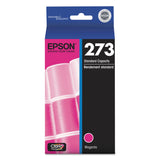 Epson® T273320-S (273) Claria Ink, 300 Page-Yield, Magenta (EPST273320S) Each