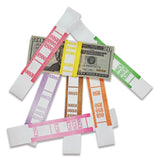 Iconex™ Color-Coded Kraft Currency Straps, Dollar Bill, $50, Self-Adhesive, 1000/Pack (ICX94190059) Pack of 1,000