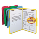 Smead™ Top Tab Colored Fastener Folders, 0.75" Expansion, 2 Fasteners, Letter Size, Assorted Colors, 50/Box (SMD11975)