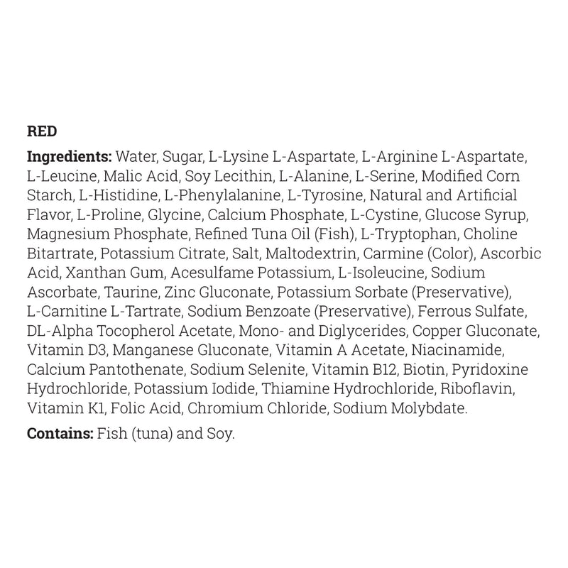 MMA/PA cooler®15 Oral Supplement Red Flavor Liquid 15 Gram Pouch (1140731_CS) 30/CS