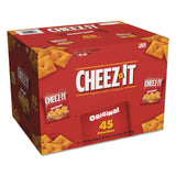 Sunshine® Cheez-it Crackers, Original, 1.5 oz Pack, 45 Packs/Carton (KEB827553) Case of 45