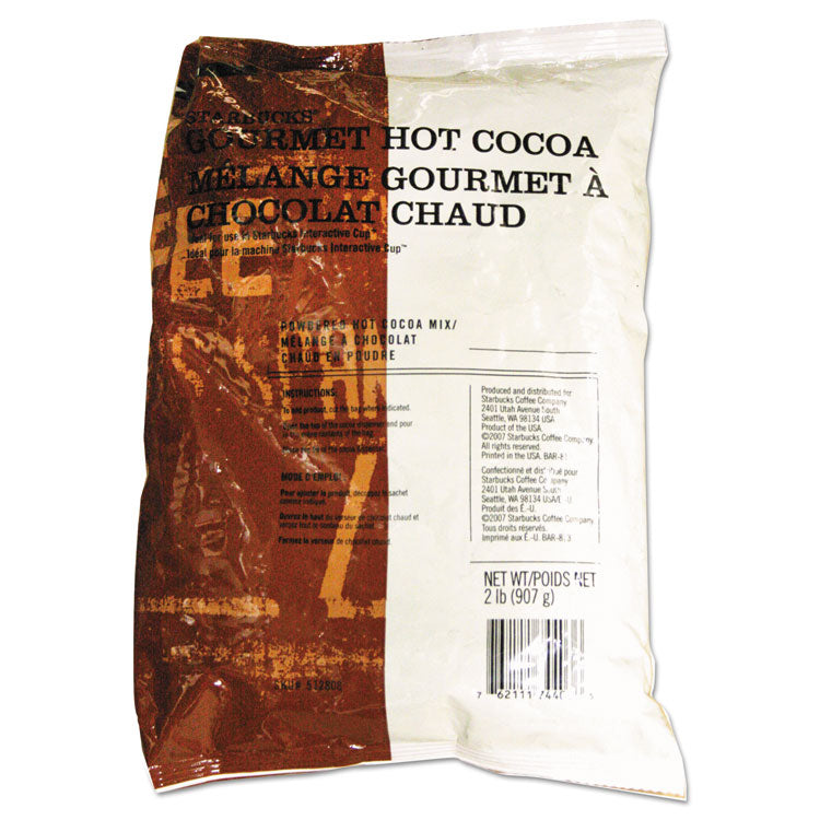 Starbucks® Gourmet Hot Cocoa, 2 lb Bag, 6/Carton (SBK512808) Case of 6