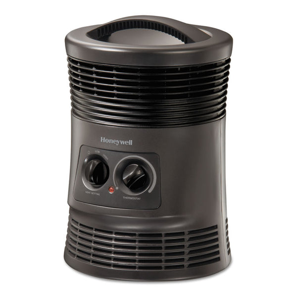 Honeywell 360 Surround Fan Forced Heater, 1,500 W, 9 x 9 x 12, Gray (HWLHHF360VV2) Each