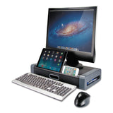 Kantek Monitor Riser, 19" x 11" x 4", Black/Gray, Supports 20 lbs (KTKMS760) Each