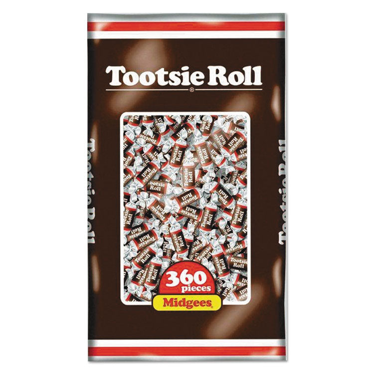 Tootsie Roll® Midgees, Original, 38.8 oz Bag, 360 Pieces (TOO7806)