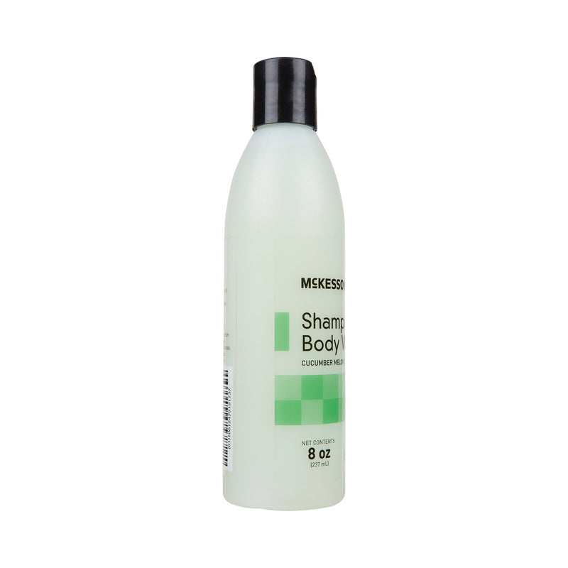 McKesson Shampoo and Body Wash 8 oz. Flip Top Bottle Cucumber Melon Scent (877022_EA) 1/EA