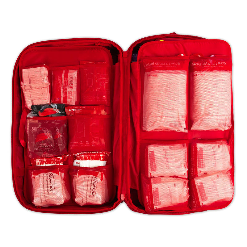 My Medic™ The MEDIC Pro First Aid Kit 10 Person Red Nylon Backpack (1207727_EA) 1/EA