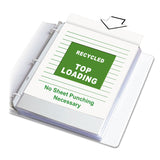 C-Line® Recycled Polypropylene Sheet Protectors, Reduced Glare, 2", 11 x 8.5, 100/Box (CLI62029)