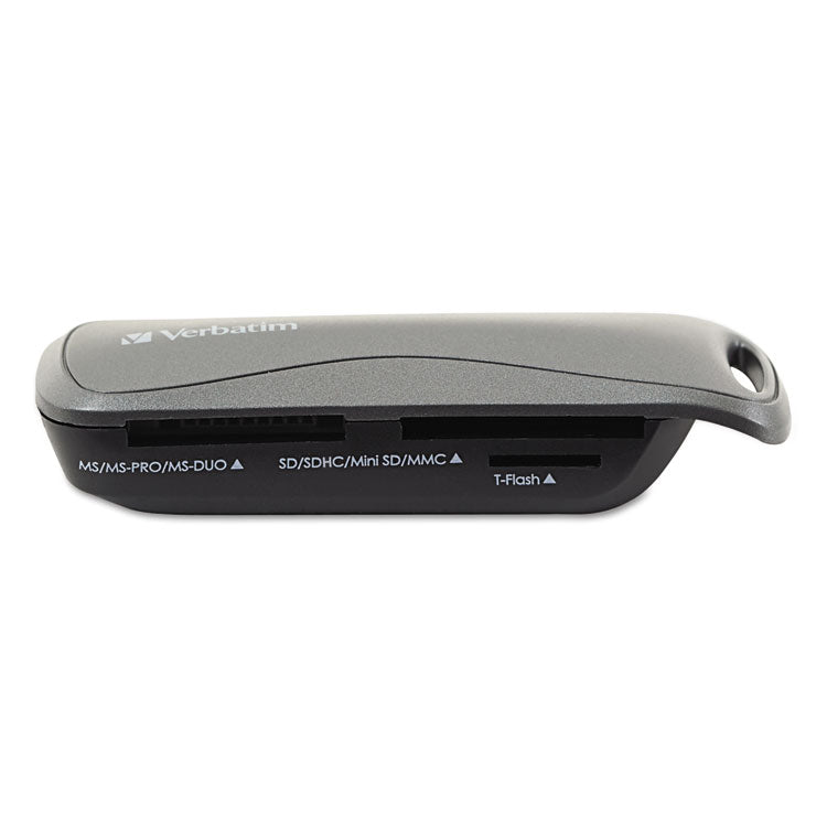 Verbatim® Pocket Card Reader, 480 MBps, USB 2.0 (VER97709)