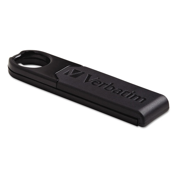 Verbatim® Store 'n' Go Micro USB Drive Plus, 16 GB, Black (VER97764)