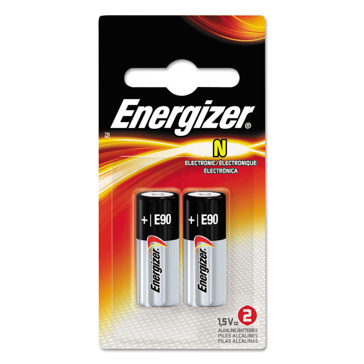 Energizer E90BP-2 Alkaline Batteries, 1.5V, 2/Pack (EVEE90BP2) Pack of 2