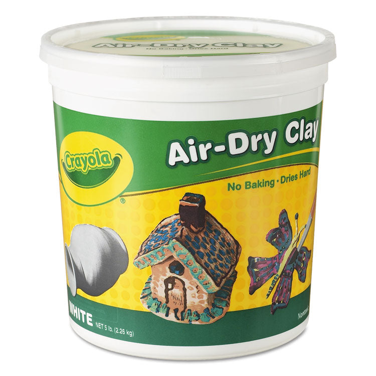 Crayola® Air-Dry Clay, White, 5 lbs (CYO575055)