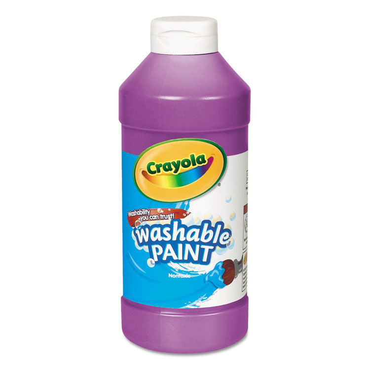 Crayola® Washable Paint, Violet, 16 oz Bottle (CYO542016040) Each