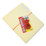 Alliance® Big Bands Rubber Bands, Size 117B, 0.06" Gauge, Red, 12/Pack (ALL00700) 1 Pack of 12
