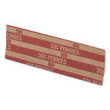 Pap-R Products Flat Coin Wrappers, Pennies, $.50, 1000 Wrappers/Box (CTX30001) Box of 1000