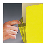 Smead™ Colored File Pockets, 1.75" Expansion, Letter Size, Yellow (SMD73223)