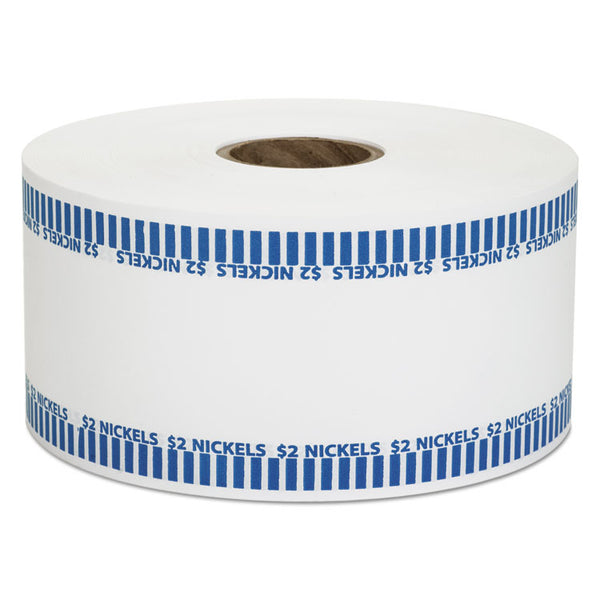 Pap-R Products Automatic Coin Rolls, Nickels, $2, 1900 Wrappers/Roll (CTX50005) 1 Roll