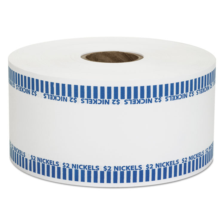 Pap-R Products Automatic Coin Rolls, Nickels, $2, 1900 Wrappers/Roll (CTX50005) 1 Roll