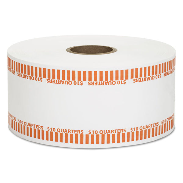 Pap-R Products Automatic Coin Rolls, Quarters, $10, 1900 Wrappers/Roll (CTX50025) 1 Roll