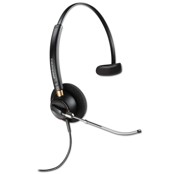 poly® EncorePro 510V Monaural Over The Head Headset, Black (PLNHW510V)