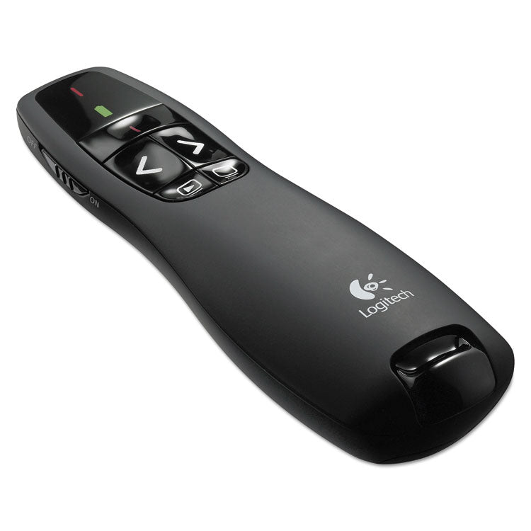 Class Remote Control Logitech® LOG910001354 R400 Wireless Presentation Remote with Laser ...