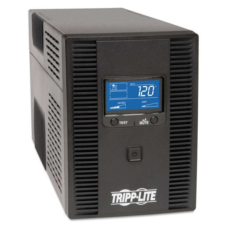 Tripp Lite SmartPro LCD Line-Interactive UPS AVR Tower, 10 Outlets, 1,500 VA, 650 J (TRPSMART1500LDT) Each