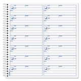 TOPS™ Voice Mail Message Book, One-Part (No Copies), 4 x 1.14, 14 Forms/Sheet, 1,400 Forms Total (TOP44165) Each