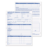 TOPS™ Employee Application Form, One-Part (No Copies), 11 x 8.38, 50 Forms/Pad, 2 Pads/Pack (TOP32851)