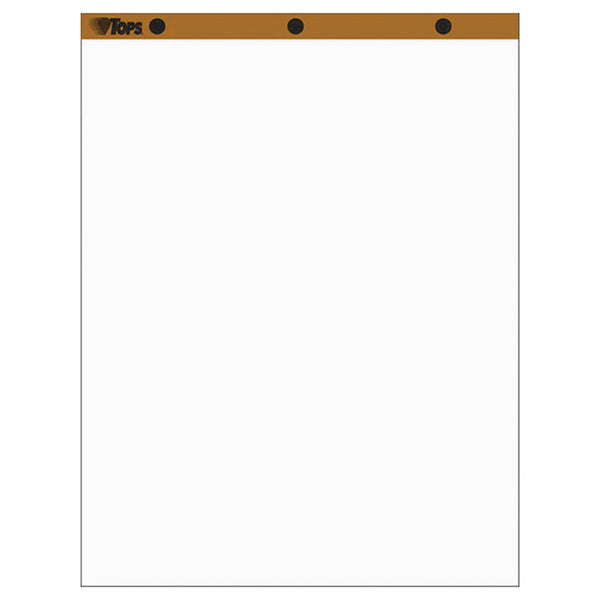 TOPS™ Easel Pads, Unruled, 27 x 34, White, 50 Sheets, 2/Carton (TOP7903)