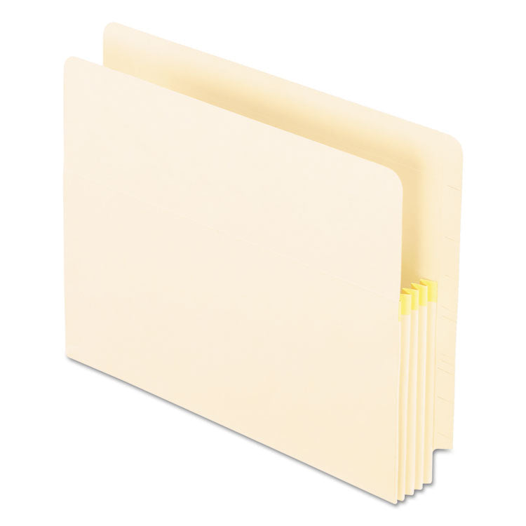 Pendaflex® Convertible End Tab File Pockets, 3.5" Expansion, Letter Size, Manila, 25/Box (PFX12832)