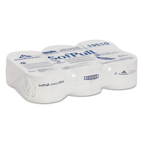 Georgia Pacific® Professional High Capacity Center Pull Tissue, Septic Safe, 2-Ply, White, 1,000/Roll, 6 Rolls/Carton (GPC19510)