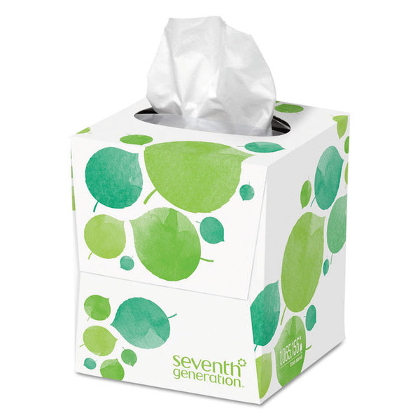 Seventh Generation® 100% Recycled Facial Tissue, 2-Ply, White, 85 Sheets/Box (SEV13719EA)