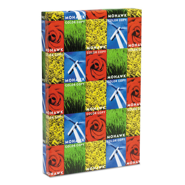 Mohawk Color Copy Recycled Paper, 94 Bright, 28 lb Bond Weight, 11 x 17, PC White, 500/Ream (MOW54302) 1 Ream