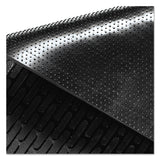 Guardian Clean Step Outdoor Rubber Scraper Mat, Polypropylene, 48 x 72, Black (MLL14040600)