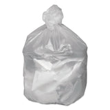 Good 'n Tuff® Waste Can Liners, 56 gal, 14 microns, 43" x 46", Natural, 20 Bags/Roll, 10 Rolls/Carton (WBIGNT4348) 8 Rolls