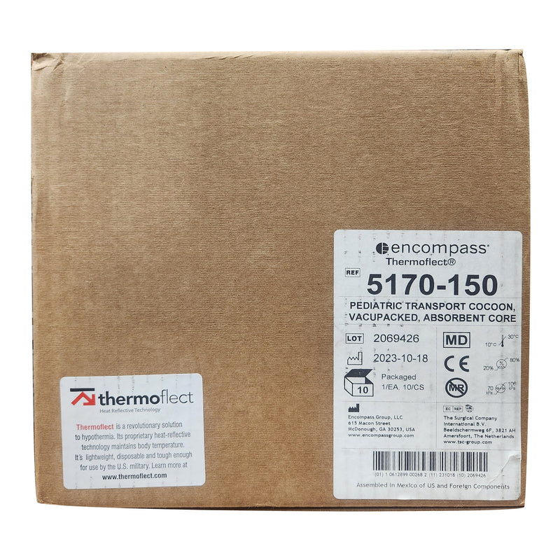 Thermoflect® Transport Cocoon™ Heat Reflective Blanket Thermoflect Fabric (1146080_EA) 1/EA