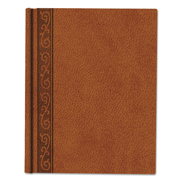 Blueline® Da Vinci Notebook, 1-Subject, Medium/College Rule, Tan Cover, (75) 9.25 x 7.25 Sheets (REDA8005)