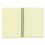 National® Single-Subject Wirebound Notebooks, Narrow Rule, Brown Paperboard Cover, (80) 8.25 x 6.88 Sheets (RED33004) Each