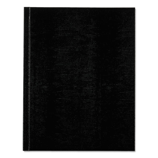 Blueline® Executive Notebook, 1-Subject, Medium/College Rule, Black Cover, (150) 9.25 x 7.25 Sheets (REDA7BLK)