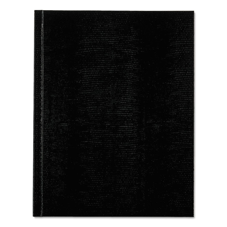 Blueline® Executive Notebook, 1-Subject, Medium/College Rule, Black Cover, (150) 9.25 x 7.25 Sheets (REDA7BLK)