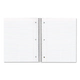 National® Single-Subject Wirebound Notebooks, Medium/College Rule, Randomly Assorted Kraft Covers, (80) 11 x 8.88 Sheets (RED33709)
