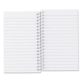 National® Paper Blanc Xtreme White Wirebound Memo Books, Narrow Rule, Randomly Assorted Cover Color, (60) 5 x 3 Sheets (RED31220) Each