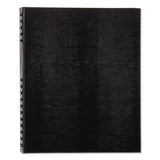 Blueline® NotePro Notebook, 1-Subject, Medium/College Rule, Black Cover, (75) 11 x 8.5 Sheets (REDA10150BLK)