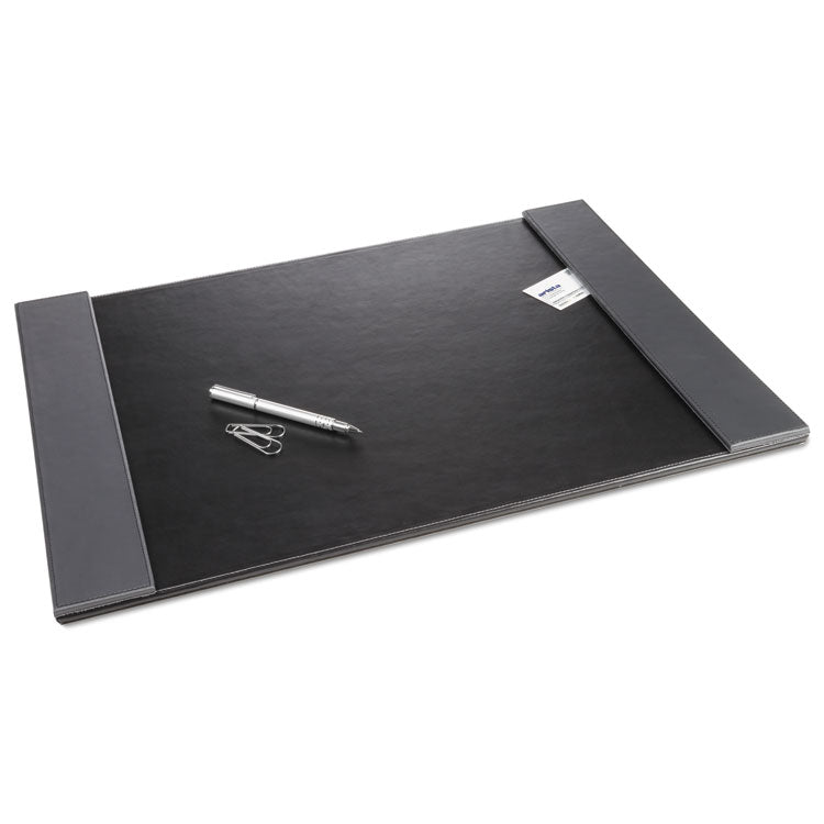 Artistic® Monticello Desk Pad, with Fold-Out Sides, 24 x 19, Black (AOP5240BG) Each