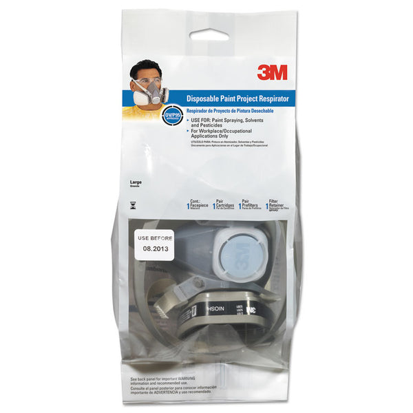 3M™ Dual Cartridge Respirator Assembly 52P71, Organic Vapor/P95, Medium (MMM52P71)