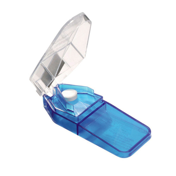 Apothecary Products Pill Cutter Hand Operated Blue / White (866197_EA) 1/EA